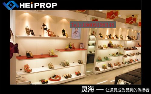 常州灵海道具厂家供应定制展示柜鞋帽展示柜鞋柜鞋架